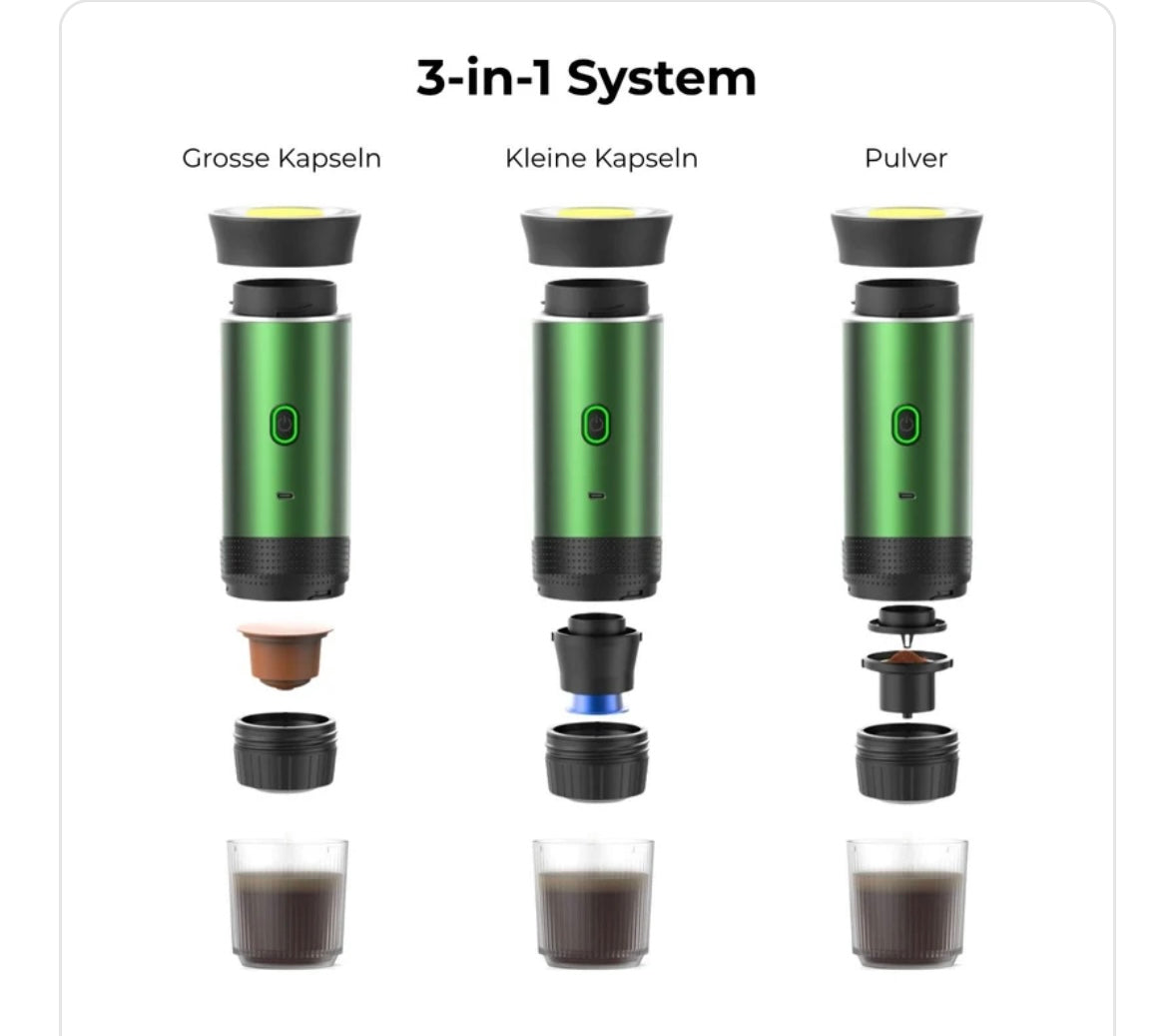 Travel Espresso Maker - Brew Anywhere!